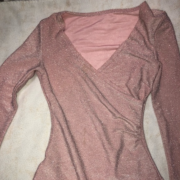 Long sleeve sparkly onesie - Picture 3 of 3